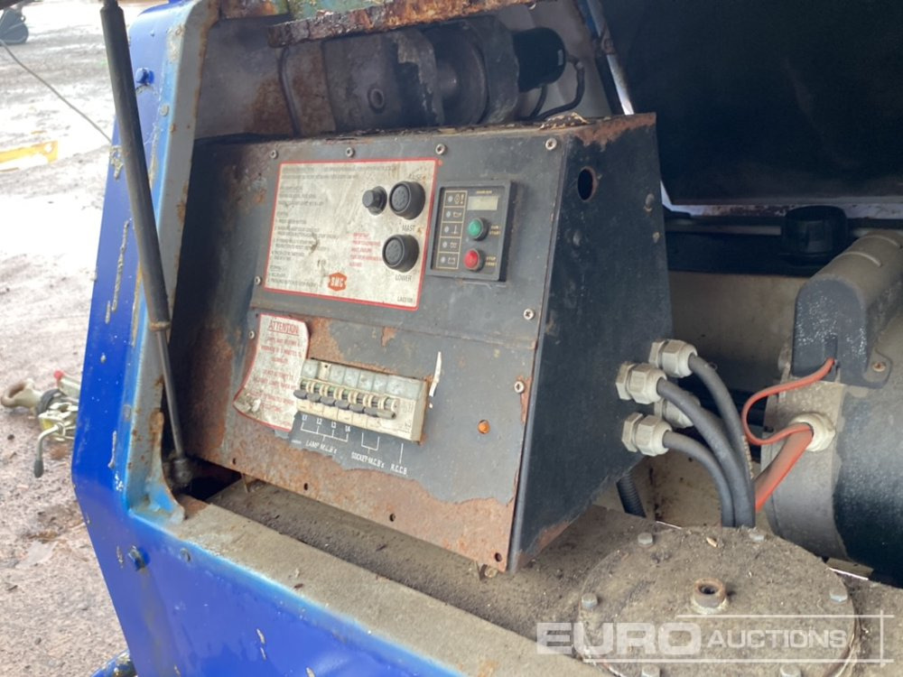 Lighting tower SMC Single Axle LED Lighting Tower, Kubota Engine: picture 24