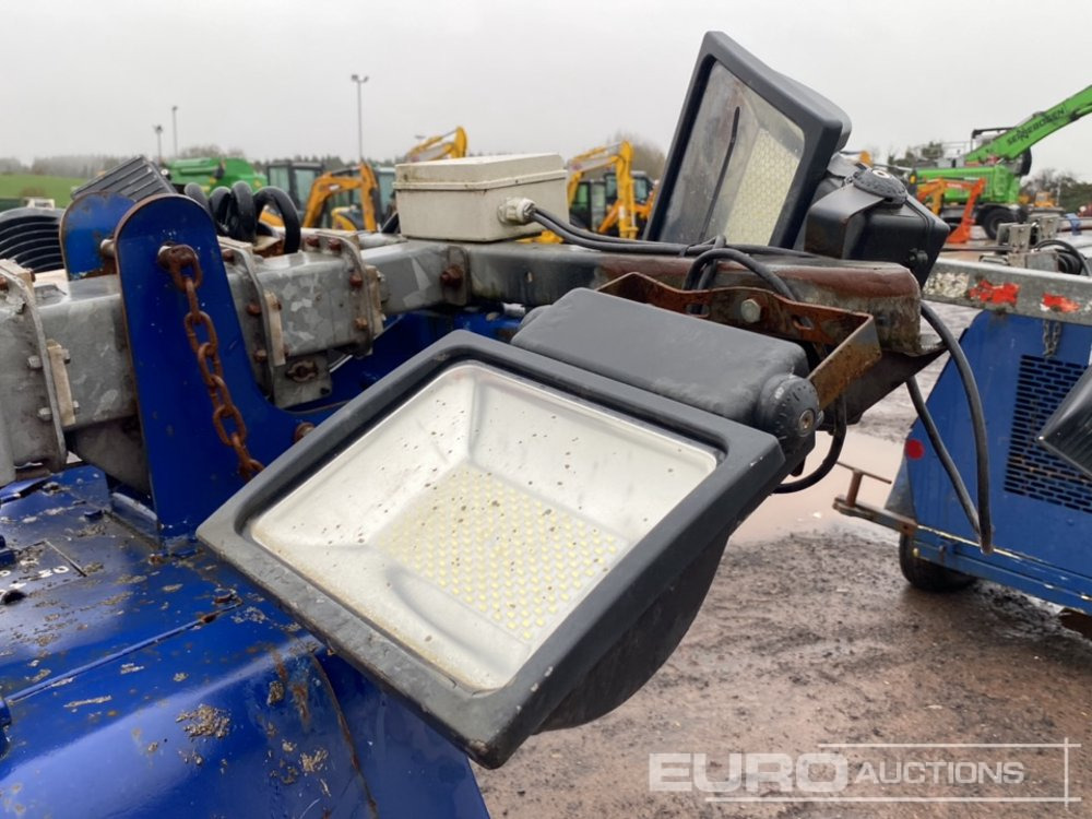 Lighting tower SMC Single Axle LED Lighting Tower, Kubota Engine: picture 13