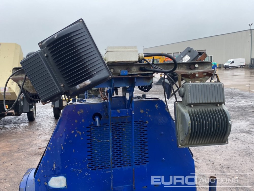 Lighting tower SMC Single Axle LED Lighting Tower, Kubota Engine: picture 14