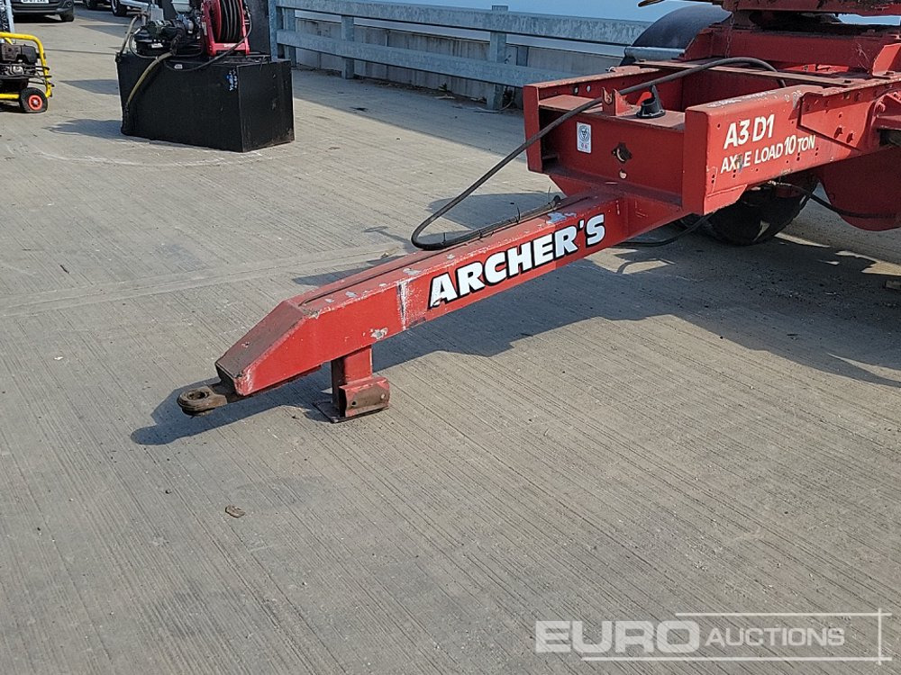 Dolly trailer Single Axle Draw Bar Dolly: picture 11