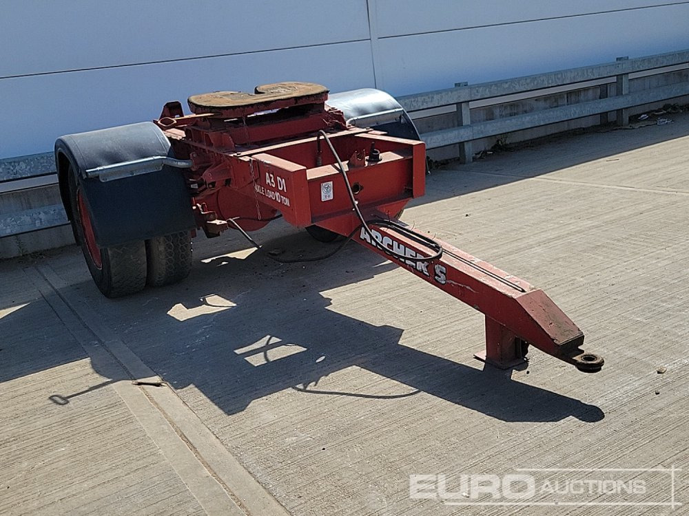 Dolly trailer Single Axle Draw Bar Dolly: picture 7