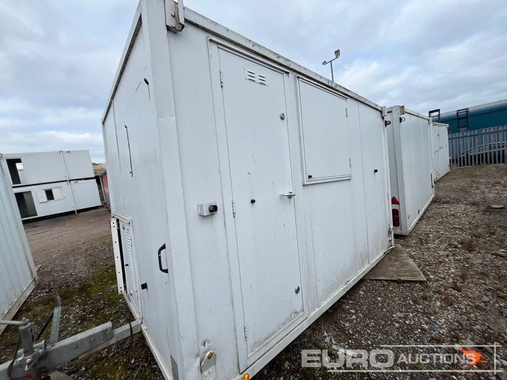 Single Axle Welfare Unit, Toilet, Drying Room, 3.3kVA Generator (Sold Off Site, Situated at Lyncastle Rd, Barleycastle Trading Estate, Warrington WA4 4RE, Contact James Turner 0044 7796 615 692 For Mo - Shipping container: picture 3 Single Axle Welfare Unit, Toilet, Drying Room, 3.3kVA Generator (Sold Off Site, Situated at Lyncastle Rd, Barleycastle Trading Estate, Warrington WA4 4RE, Contact James Turner 0044 7796 615 692 For Mo - Shipping container: picture 3