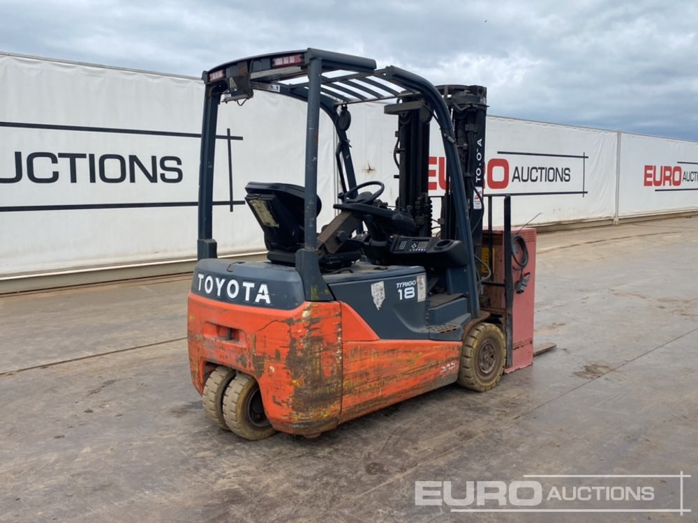 Toyota 8FBE18T - Forklift: picture 5 Toyota 8FBE18T - Forklift: picture 5