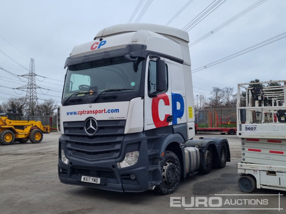 2017 Mercedes Actros 2545 - Tractor unit: picture 1 2017 Mercedes Actros 2545 - Tractor unit: picture 1