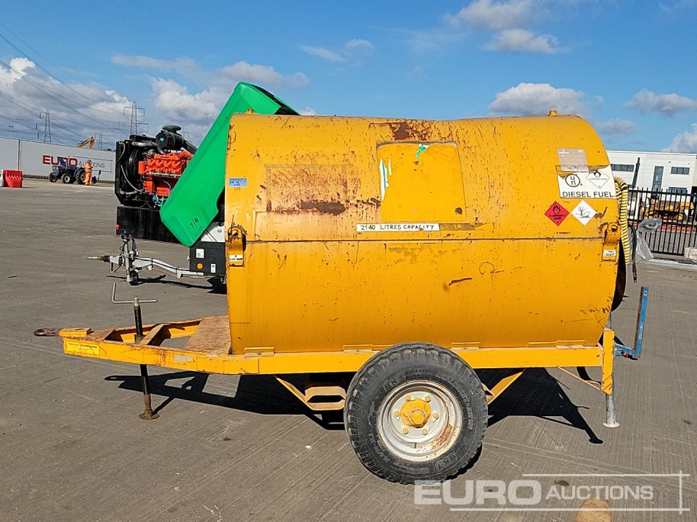 Traier Engineering Single Axle 2183 Litre Bunded Fuel Bowser, Electric Pump - Storage tank: picture 2 Traier Engineering Single Axle 2183 Litre Bunded Fuel Bowser, Electric Pump - Storage tank: picture 2