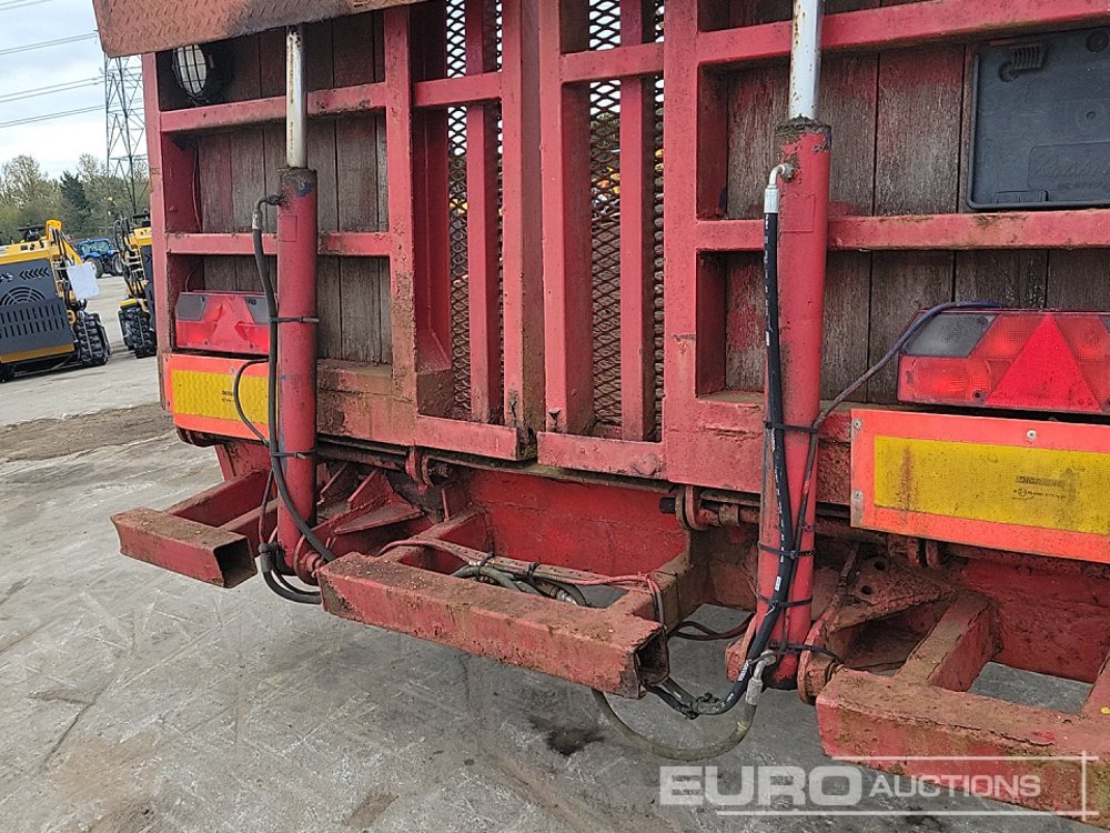 Low loader semi-trailer Tri Axle Low Loader Trailer, Winch, Hydraulic Ramp: picture 18
