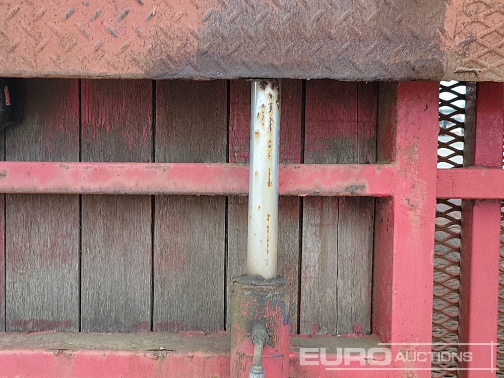 Low loader semi-trailer Tri Axle Low Loader Trailer, Winch, Hydraulic Ramp: picture 17