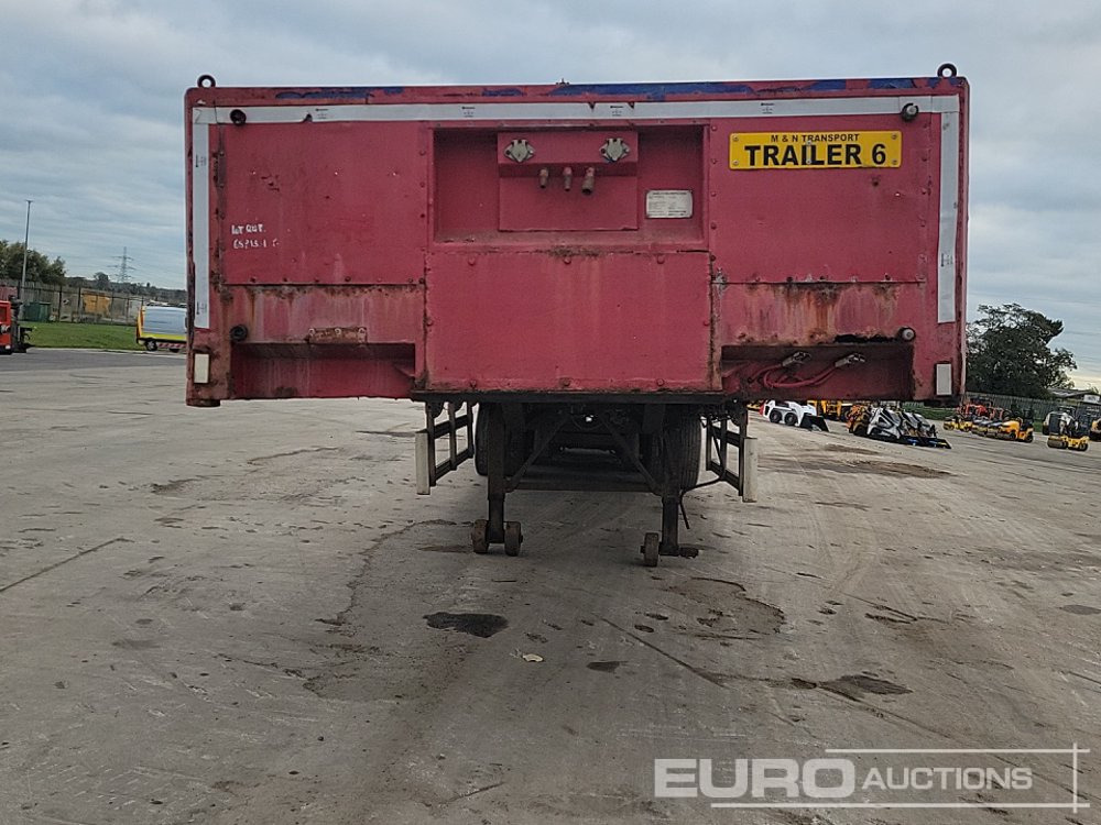 Low loader semi-trailer Tri Axle Low Loader Trailer, Winch, Hydraulic Ramp: picture 8