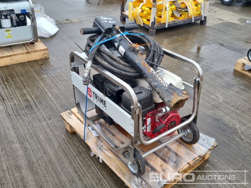 Trime Hydraulic Power Pack, Honda Engine, Hydraulic Hand Held Breaker, Hydraulic Hose - Asphalt machine: picture 3 Trime Hydraulic Power Pack, Honda Engine, Hydraulic Hand Held Breaker, Hydraulic Hose - Asphalt machine: picture 3