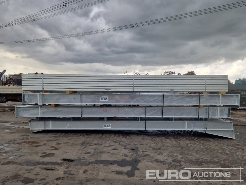 Unused 100 x 40 x 20 Galvanised Steel Frame Building - Construction container: picture 2 Unused 100 x 40 x 20 Galvanised Steel Frame Building - Construction container: picture 2