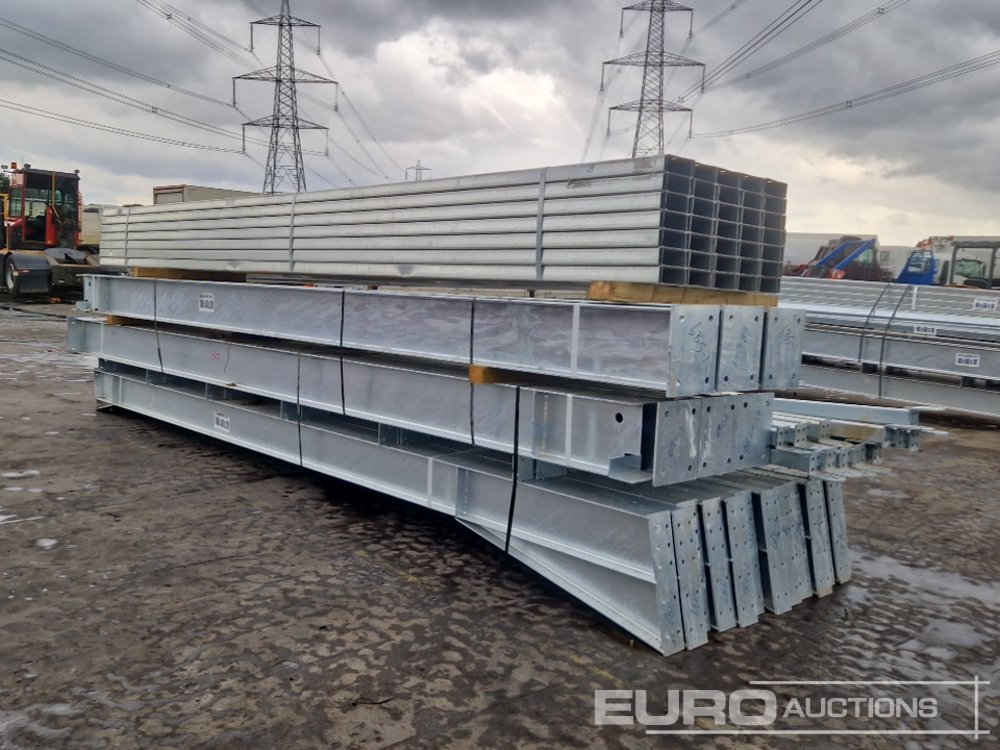 Unused 100 x 40 x 20 Galvanised Steel Frame Building - Construction container: picture 3 Unused 100 x 40 x 20 Galvanised Steel Frame Building - Construction container: picture 3