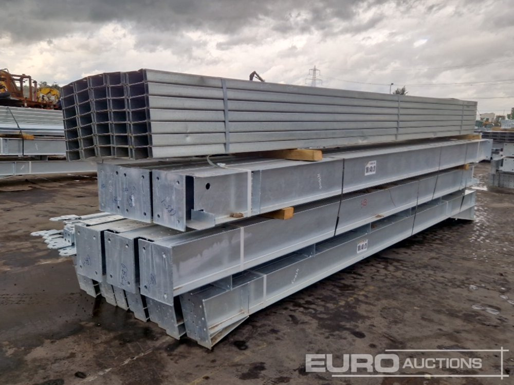 Unused 100 x 40 x 20 Galvanised Steel Frame Building - Construction container: picture 1 Unused 100 x 40 x 20 Galvanised Steel Frame Building - Construction container: picture 1