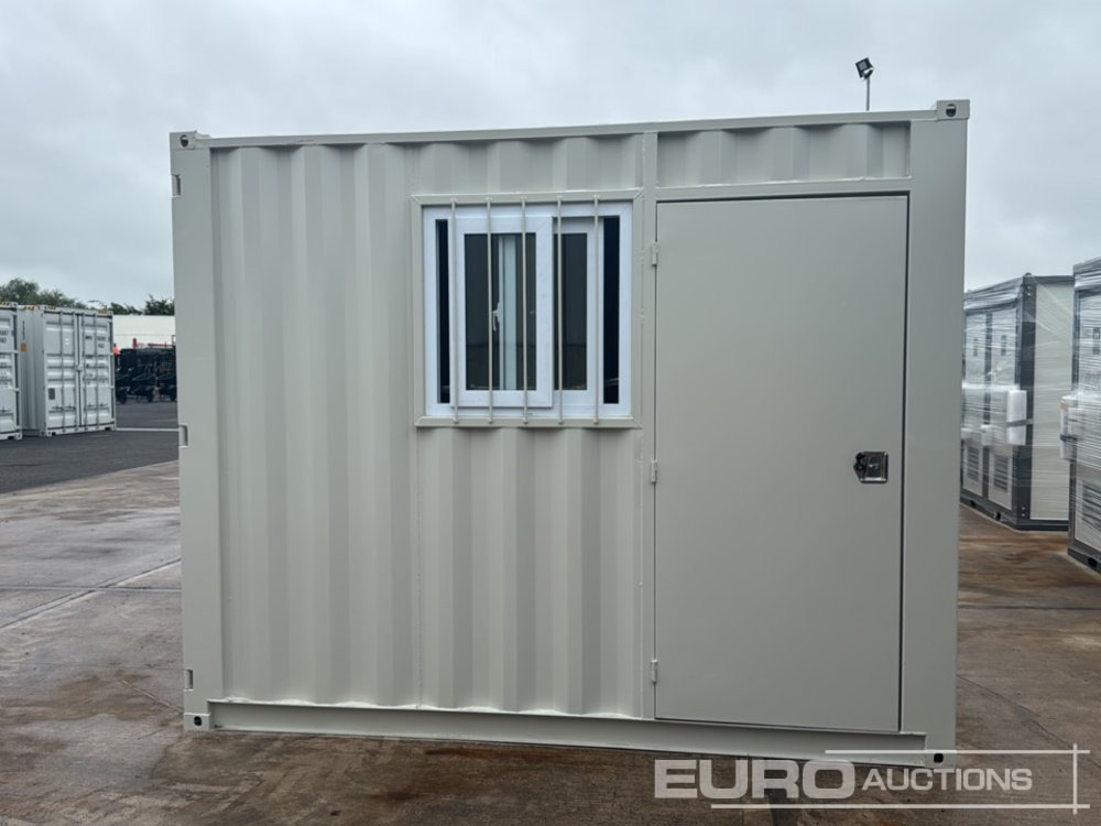 Unused 2025 10' Container, Side Door & Window - Shipping container: picture 2 Unused 2025 10' Container, Side Door & Window - Shipping container: picture 2