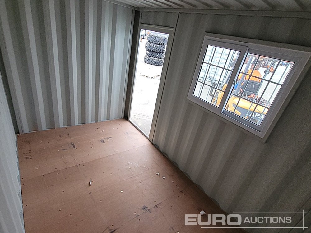 Shipping container Unused 2025 12' x 7' Container, 1 Door, 1 Window, 1 End Door (Cannot Be Reconsigned): picture 15