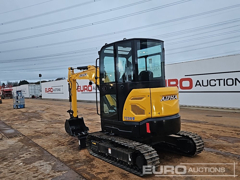 Unused 2025 Aipha TZ36U - Mini excavator: picture 3 Unused 2025 Aipha TZ36U - Mini excavator: picture 3