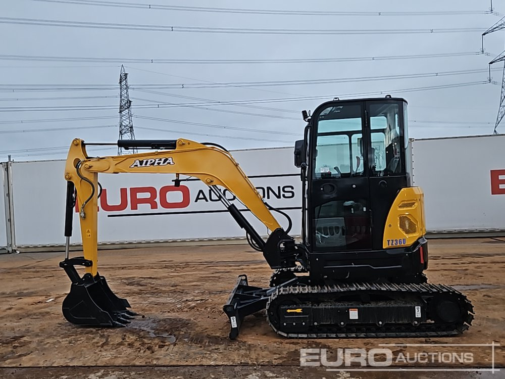 Unused 2025 Aipha TZ36U - Mini excavator: picture 2 Unused 2025 Aipha TZ36U - Mini excavator: picture 2