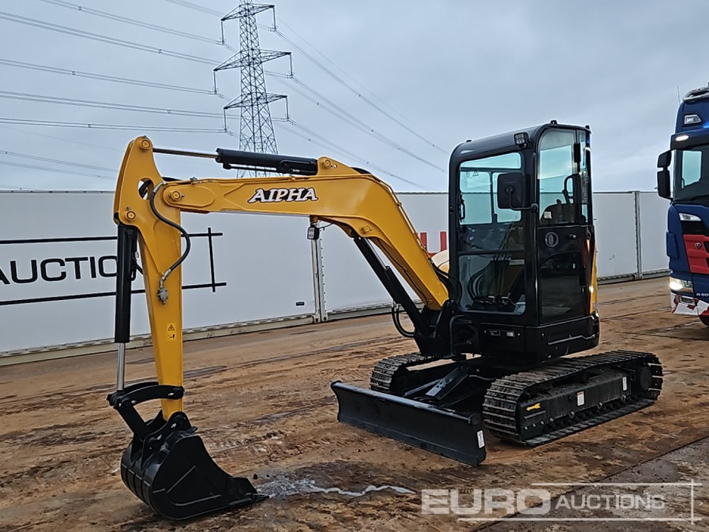 Unused 2025 Aipha TZ36U - Mini excavator: picture 1 Unused 2025 Aipha TZ36U - Mini excavator: picture 1