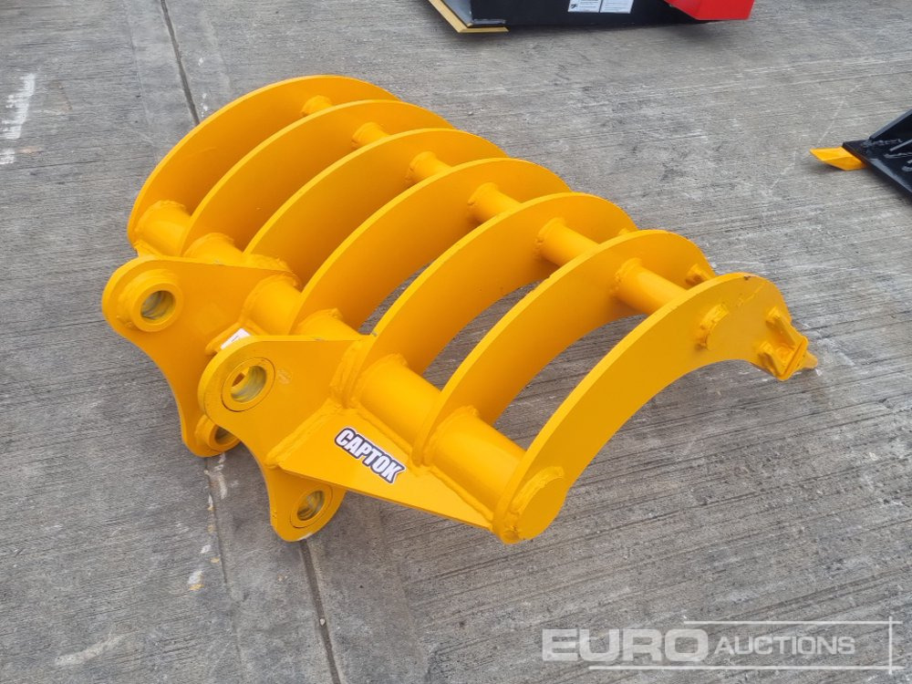 Unused 2025 Captok 34" Rake 45mm Pin to suit 4-6 Ton Excavator - Bucket: picture 5 Unused 2025 Captok 34" Rake 45mm Pin to suit 4-6 Ton Excavator - Bucket: picture 5
