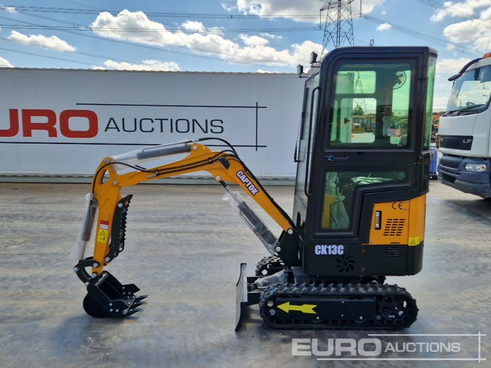 Unused 2025 Captok CK13C - Mini excavator: picture 2 Unused 2025 Captok CK13C - Mini excavator: picture 2