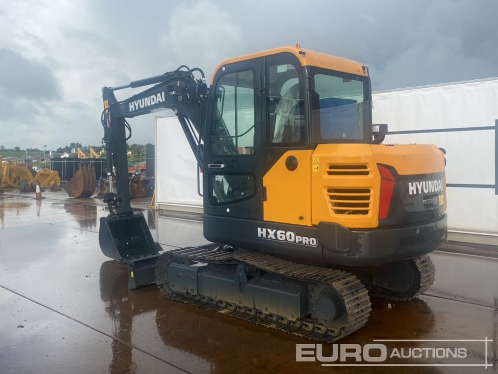 Unused 2025 Hyundai HX60PRO-N - Mini excavator: picture 3 Unused 2025 Hyundai HX60PRO-N - Mini excavator: picture 3