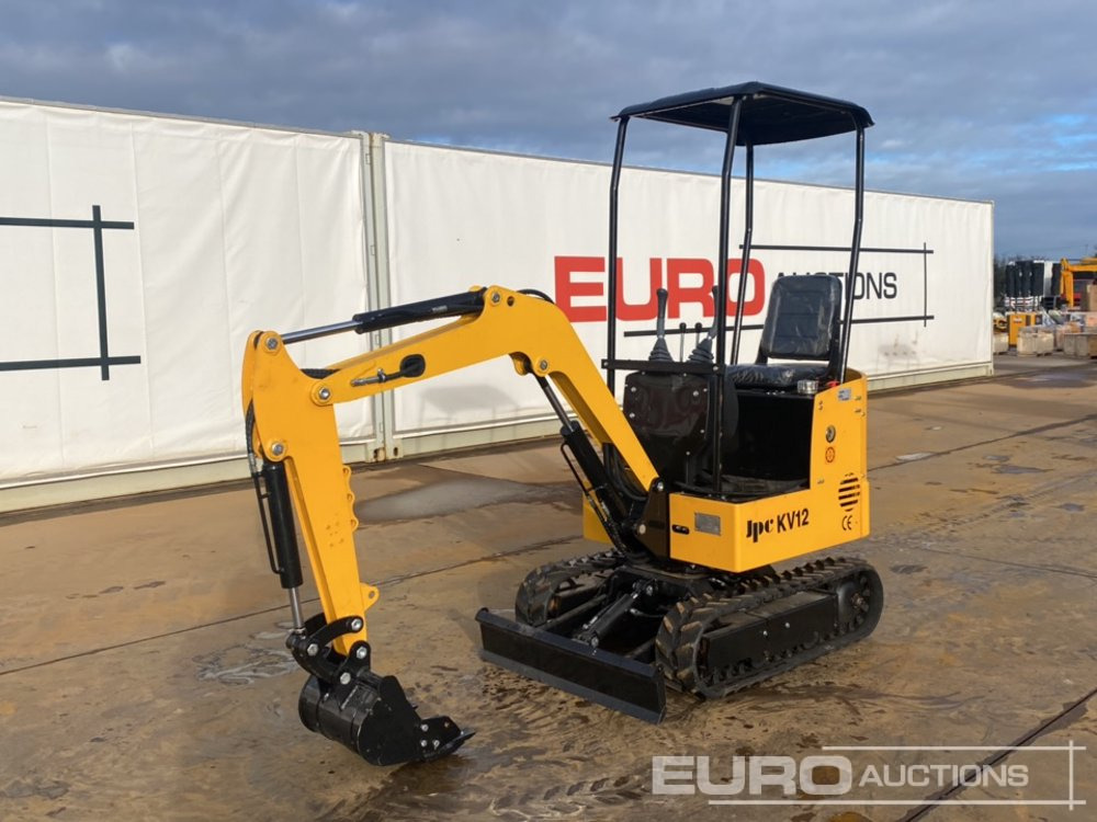 Unused 2025 JPC KV12 - Mini excavator: picture 1 Unused 2025 JPC KV12 - Mini excavator: picture 1