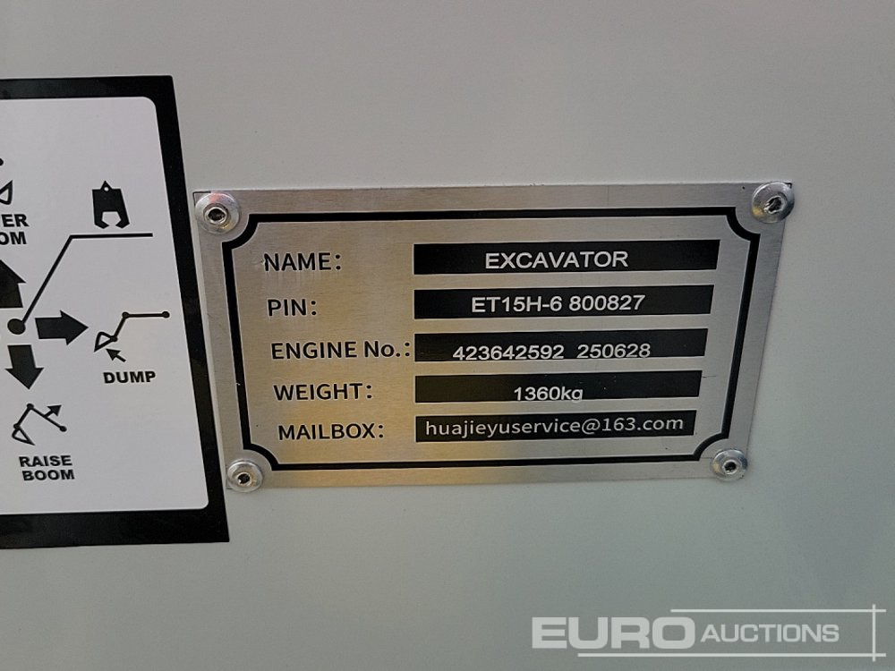 Mini excavator Unused 2025 Toft ET15H-6: picture 49