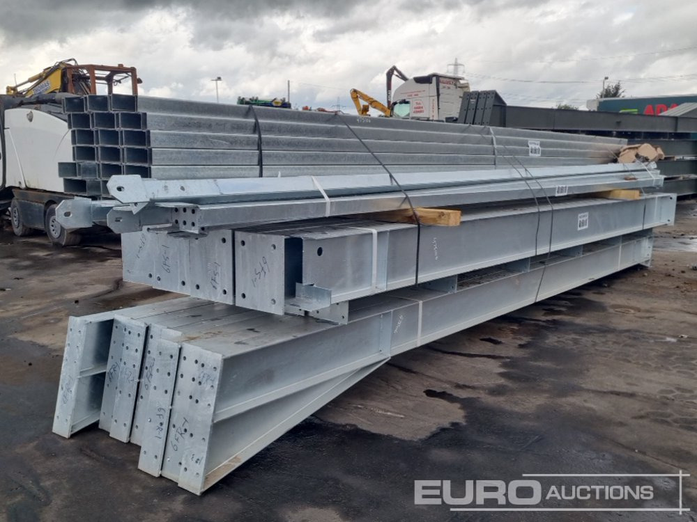 Unused 40 x 60 x 18 Galvanised Steel Frame Building - Construction container: picture 1 Unused 40 x 60 x 18 Galvanised Steel Frame Building - Construction container: picture 1