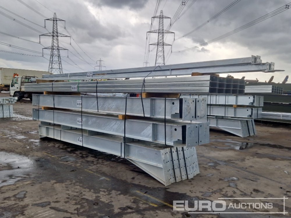 Unused 60 x 30 x 16 Galvanised Steel Frame Building - Construction container: picture 3 Unused 60 x 30 x 16 Galvanised Steel Frame Building - Construction container: picture 3