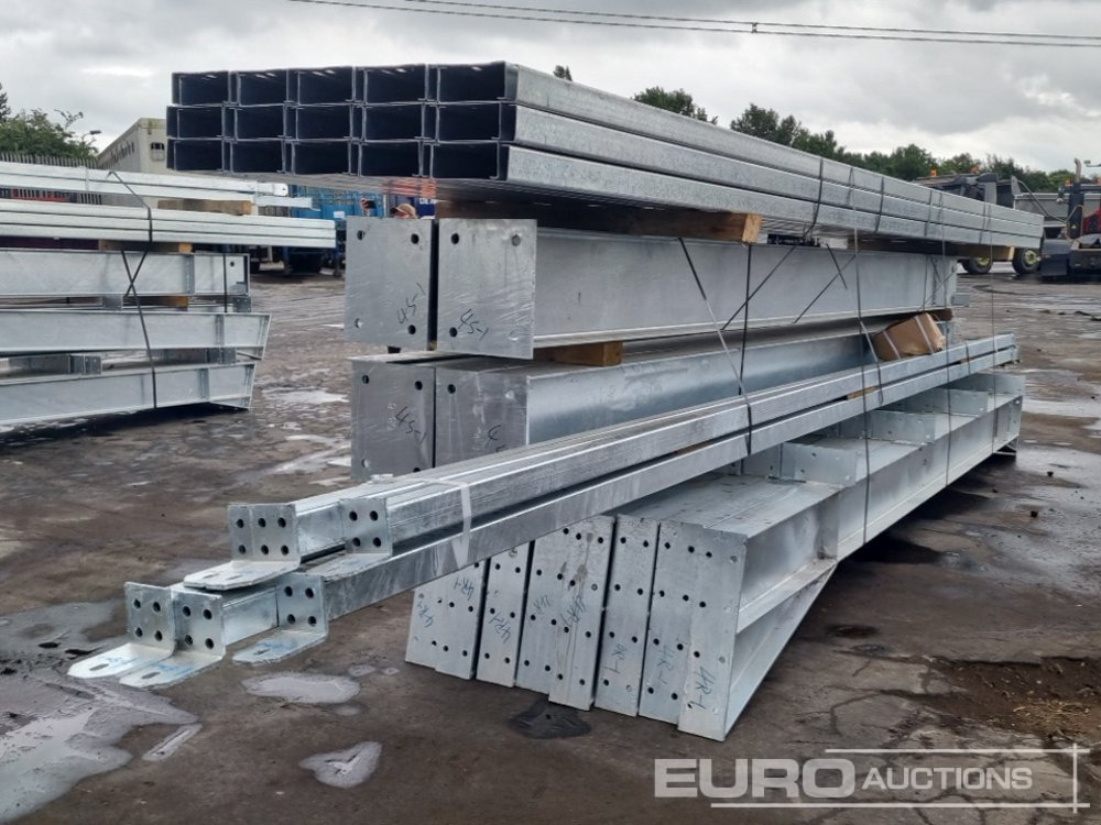 Unused 60 x 30 x 16 Galvanised Steel Frame Building - Construction container: picture 2 Unused 60 x 30 x 16 Galvanised Steel Frame Building - Construction container: picture 2