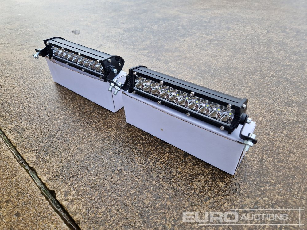 Unused 7" 60W LED Light Bar, Mounting Brackets, IP68 Waterproof (2 of) - Workshop equipment: picture 1 Unused 7" 60W LED Light Bar, Mounting Brackets, IP68 Waterproof (2 of) - Workshop equipment: picture 1