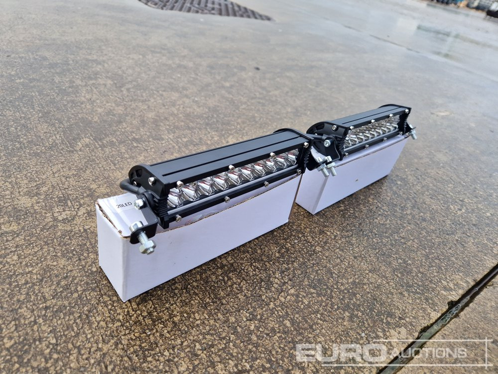 Unused 7" 60W LED Light Bar, Mounting Brackets, IP68 Waterproof (2 of) - Workshop equipment: picture 4 Unused 7" 60W LED Light Bar, Mounting Brackets, IP68 Waterproof (2 of) - Workshop equipment: picture 4