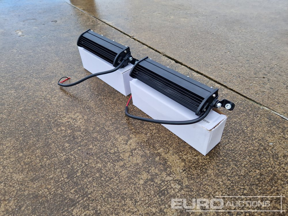 Unused 7" 60W LED Light Bar, Mounting Brackets, IP68 Waterproof (2 of) - Workshop equipment: picture 3 Unused 7" 60W LED Light Bar, Mounting Brackets, IP68 Waterproof (2 of) - Workshop equipment: picture 3