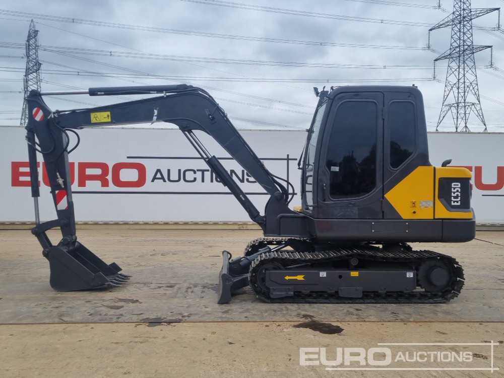 Volvo EC55D - Mini excavator: picture 2 Volvo EC55D - Mini excavator: picture 2