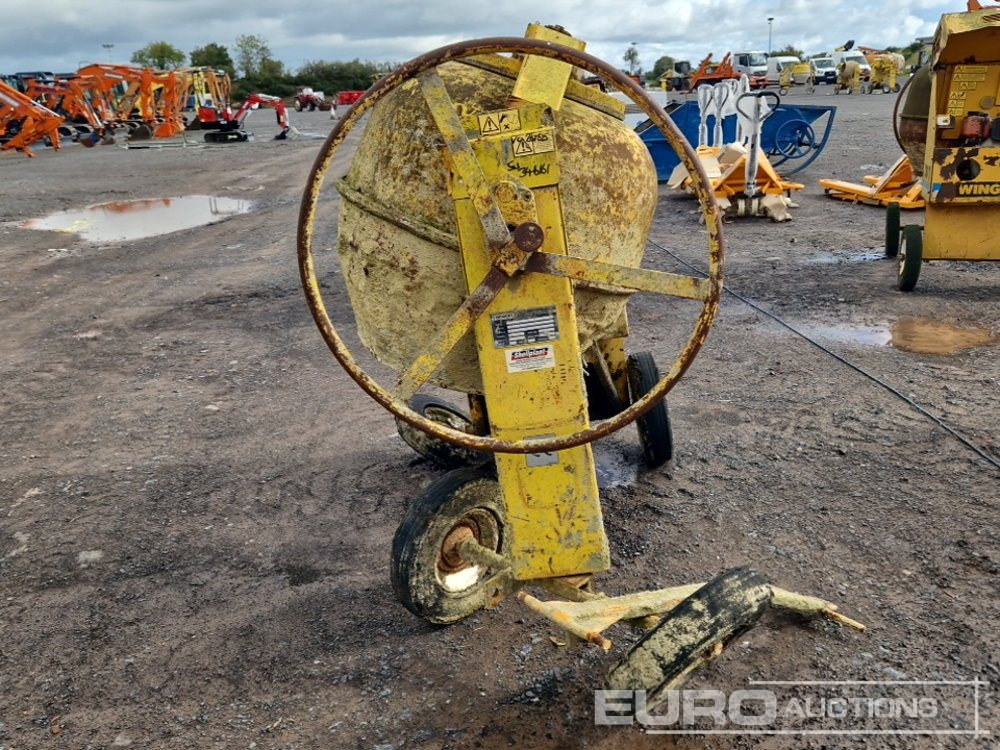 Winget 100T Diesel Cement Mixer, Yanmar Engine - Concrete mixer: picture 4 Winget 100T Diesel Cement Mixer, Yanmar Engine - Concrete mixer: picture 4