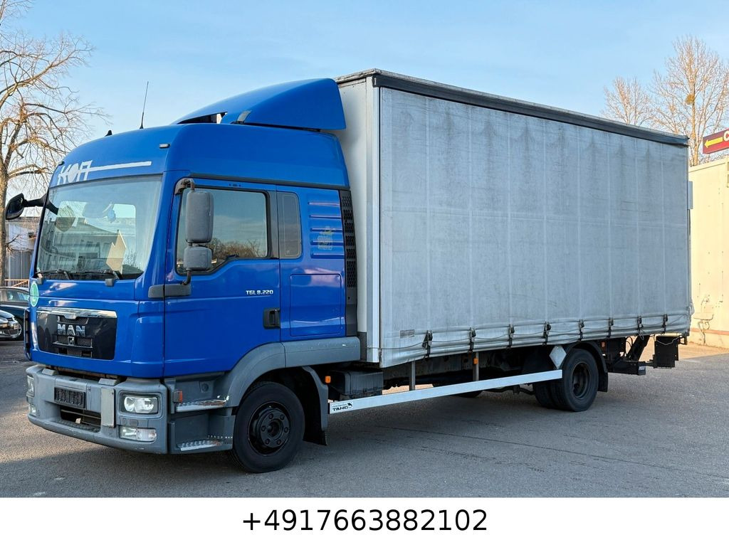 MAN TGL 8.220,NEU MOTOR/LBW/AHK/Schlafkab./6m - Curtain side van: picture 1 MAN TGL 8.220,NEU MOTOR/LBW/AHK/Schlafkab./6m - Curtain side van: picture 1