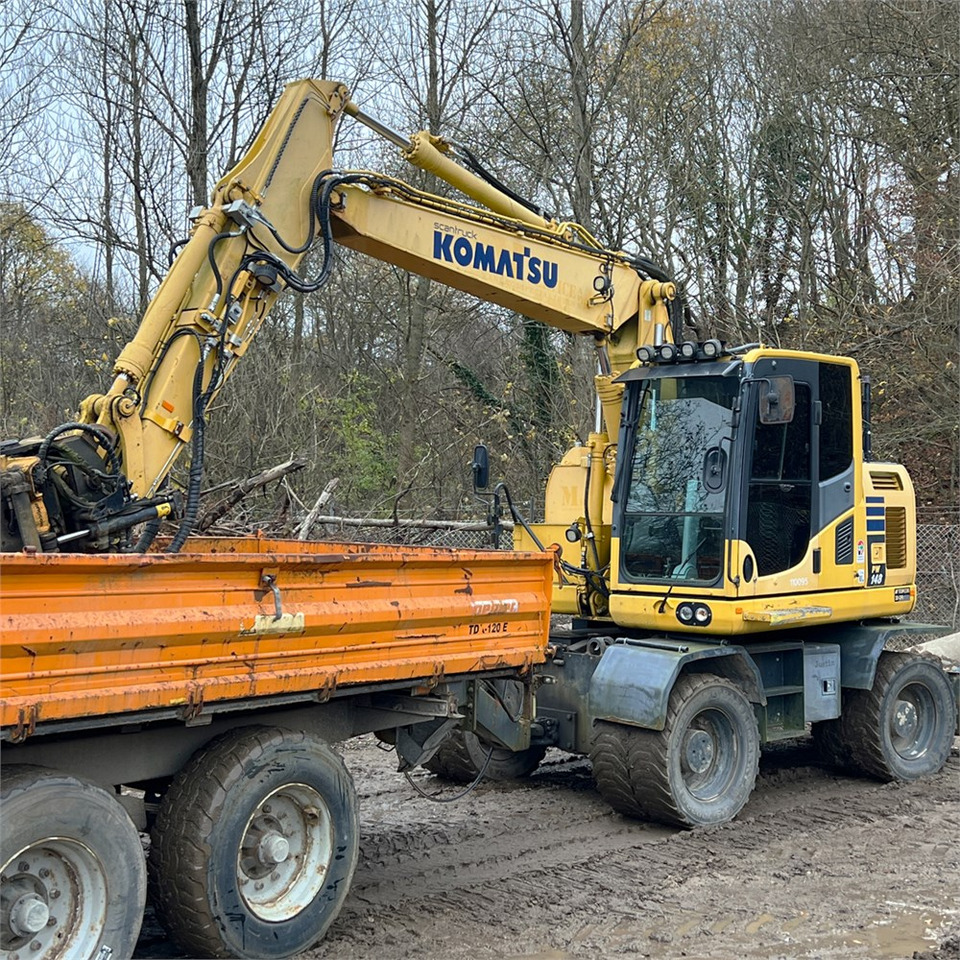 Komatsu PW148-10 - Wheel excavator: picture 3 Komatsu PW148-10 - Wheel excavator: picture 3