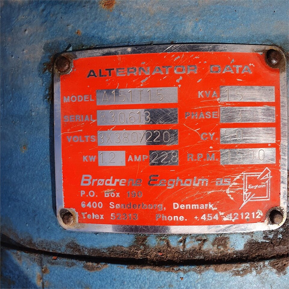 Lister 3 cyl. - Generator set: picture 3 Lister 3 cyl. - Generator set: picture 3