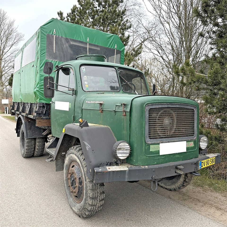 Curtainsider truck Magirus Deutz 125 A: picture 10