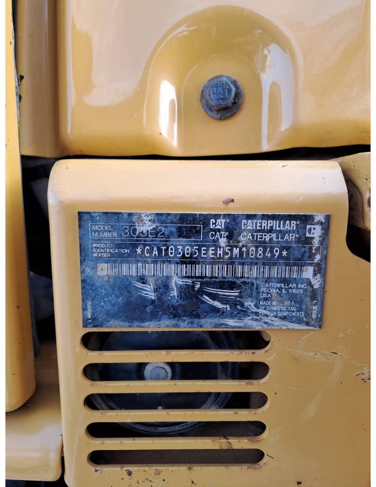 CAT 305E2 - Crawler excavator: picture 5 CAT 305E2 - Crawler excavator: picture 5