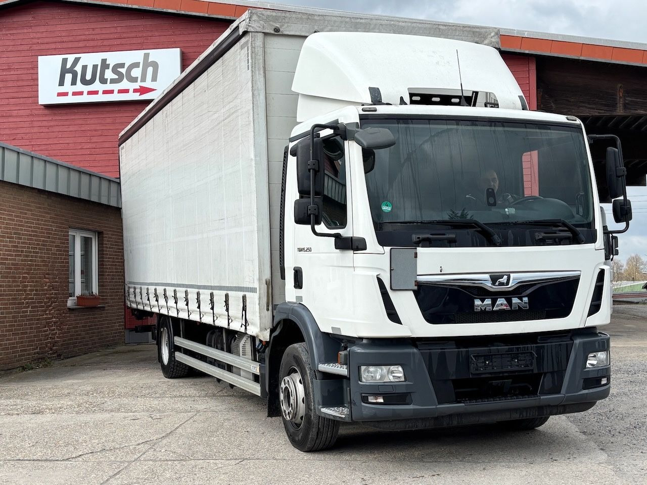Curtainsider truck MAN TGM 15.250 BL Pritsche/Lbw, Edscha,: picture 16