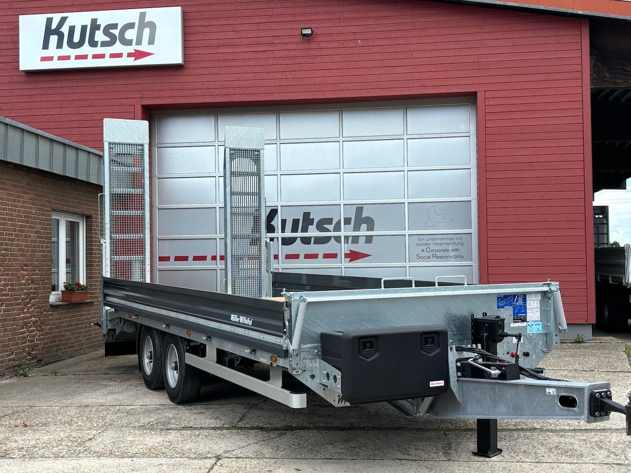 Müller-Mitteltal ETÜ-TA-R 11,9 Tieflader, LED, Rundum - Low loader trailer: picture 2 Müller-Mitteltal ETÜ-TA-R 11,9 Tieflader, LED, Rundum - Low loader trailer: picture 2