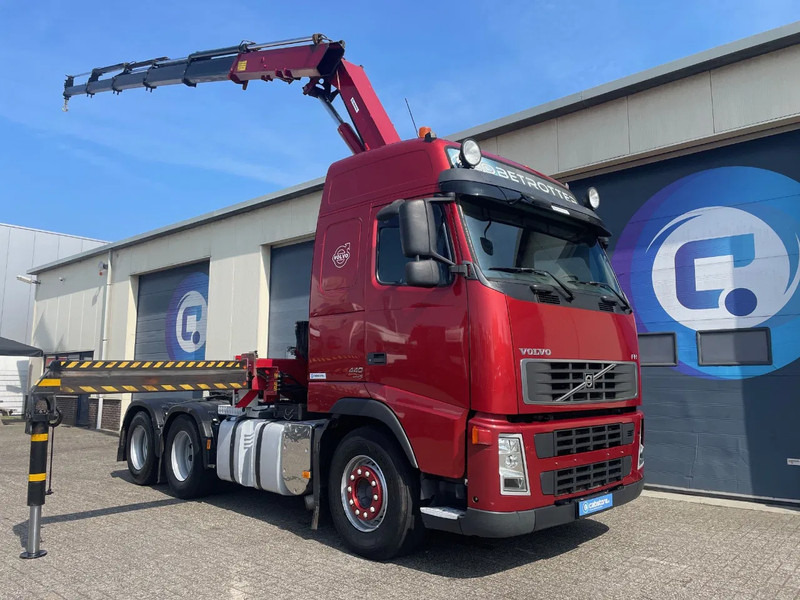 Volvo FH440 6X2R Euro 5 Kraantrekker - Year 2007 - Ladekran - Crane - Grua HMF 2820 K5 - Remote control - Good condition !! - Crane truck: picture 1 Volvo FH440 6X2R Euro 5 Kraantrekker - Year 2007 - Ladekran - Crane - Grua HMF 2820 K5 - Remote control - Good condition !! - Crane truck: picture 1