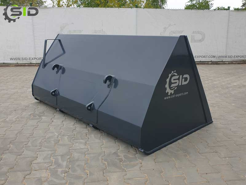 SID Godet / VOLUMENSCHAUFEL / Volume bucket 1,5 m 0,7 m3 - Loader bucket for Agricultural machinery: picture 2 SID Godet / VOLUMENSCHAUFEL / Volume bucket 1,5 m 0,7 m3 - Loader bucket for Agricultural machinery: picture 2
