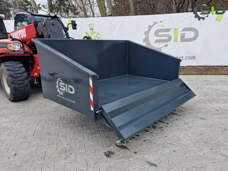 SID Kippmulde leicht Heckcontainer / Hydraulic transport box 1200 mm x 950 mm - Counterweight for Counterweight: picture 3 SID Kippmulde leicht Heckcontainer / Hydraulic transport box 1200 mm x 950 mm - Counterweight for Counterweight: picture 3