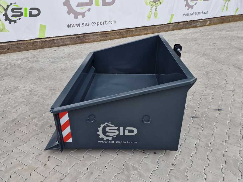 SID Kippmulde leicht Heckcontainer / Hydraulic transport box 1200 mm x 950 mm - Counterweight for Counterweight: picture 5 SID Kippmulde leicht Heckcontainer / Hydraulic transport box 1200 mm x 950 mm - Counterweight for Counterweight: picture 5