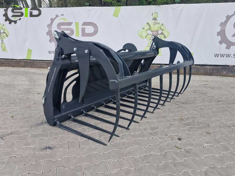SID Krokodilgebiss Krokodilzange XL / BMS XL / Crocodile manure fork with grapple XL 1,8 m - Forks for Agricultural machinery: picture 1 SID Krokodilgebiss Krokodilzange XL / BMS XL / Crocodile manure fork with grapple XL 1,8 m - Forks for Agricultural machinery: picture 1