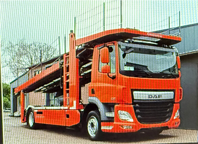 DAF CF 400 Citytrans 5 Lader Autotransporter Kässbohrer - Autotransporter truck: picture 1 DAF CF 400 Citytrans 5 Lader Autotransporter Kässbohrer - Autotransporter truck: picture 1