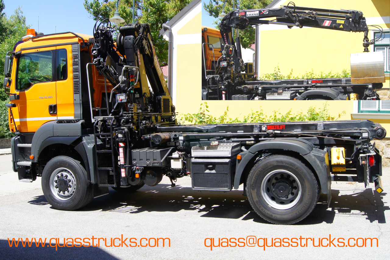 MAN TGA 18.360 BL 4x4/Euro 4/TÜV/HIAB 111/MULTILIFT/Winterdienst - Hook lift truck, Crane truck: picture 3 MAN TGA 18.360 BL 4x4/Euro 4/TÜV/HIAB 111/MULTILIFT/Winterdienst - Hook lift truck, Crane truck: picture 3
