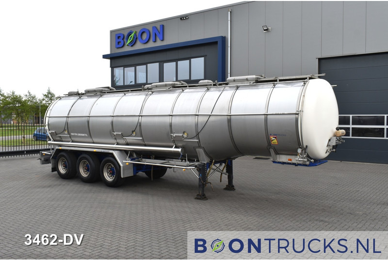 Burg BPO 12-27 Z TANK | 32,7 M³ * 3 COMP. * FOOD * STAINLESS STEEL * APK 05-2025 - Tank semi-trailer: picture 4 Burg BPO 12-27 Z TANK | 32,7 M³ * 3 COMP. * FOOD * STAINLESS STEEL * APK 05-2025 - Tank semi-trailer: picture 4