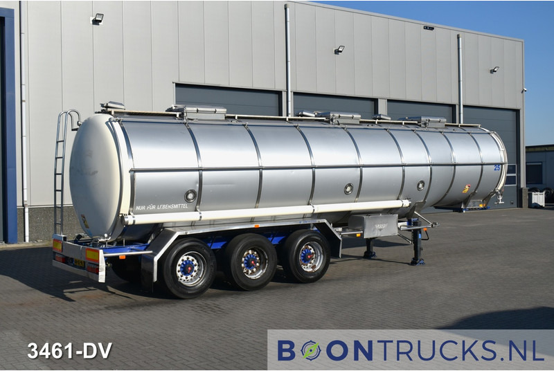 Burg BPO 12-27 Z TANK | 32,8 M³ * 3 COMP. * FOOD * STAINLESS STEEL * APK 10-2025 - Tank semi-trailer: picture 1 Burg BPO 12-27 Z TANK | 32,8 M³ * 3 COMP. * FOOD * STAINLESS STEEL * APK 10-2025 - Tank semi-trailer: picture 1
